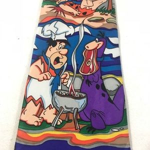 Vintage Flinestone’s Tie - Fred & Dino